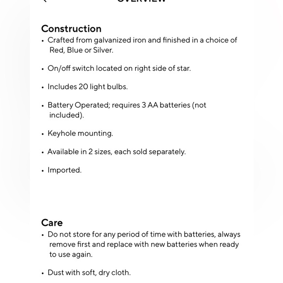 Pottery Barn Galvanized Metal Star Light size small - Picture 2 of 8